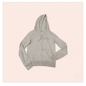 PINK Zip Up Hooded Jacket Size S